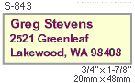 click here to order an return address stamp