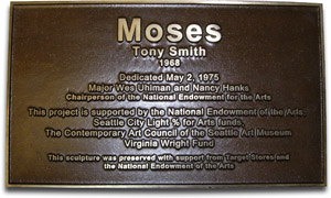 Cast Bronze Plaque