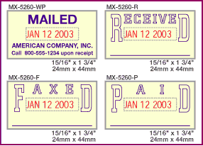 Dater/Numberer Stamps