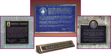 Cast Bronze Plaque signs