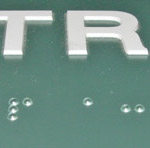 Braille Letter Signs