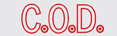 C.O.D. stock stamp