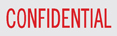CONFIDENTIAL stock stamp