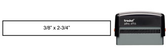 Upload your signature online and create a self inking signature stamp. Choose size and ink color. Fast Shipping