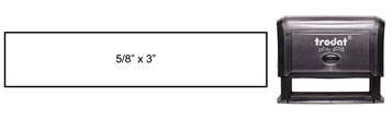 Upload your signature online and create a self inking signature stamp. Choose size and ink color. Fast Shipping