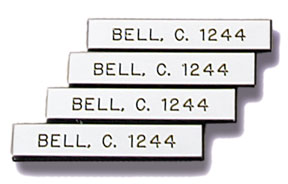 Check out our selection of custom name tags. Many sizes and colors. Low Prices