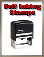 Self Inking Stamps