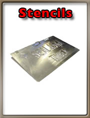 Marsh and Custom Stencils