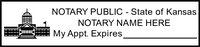 Kansas Notary Stamp