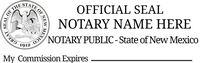 New Mexico Notary Stamp