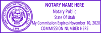 Utah Notary Stamp